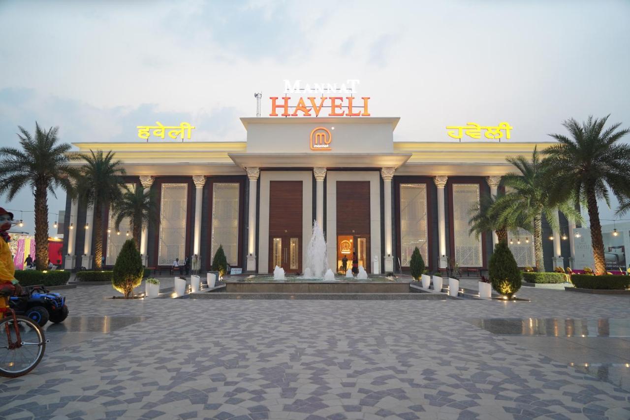 Mannat Haveli Hotel Kurukshetra Eksteriør billede