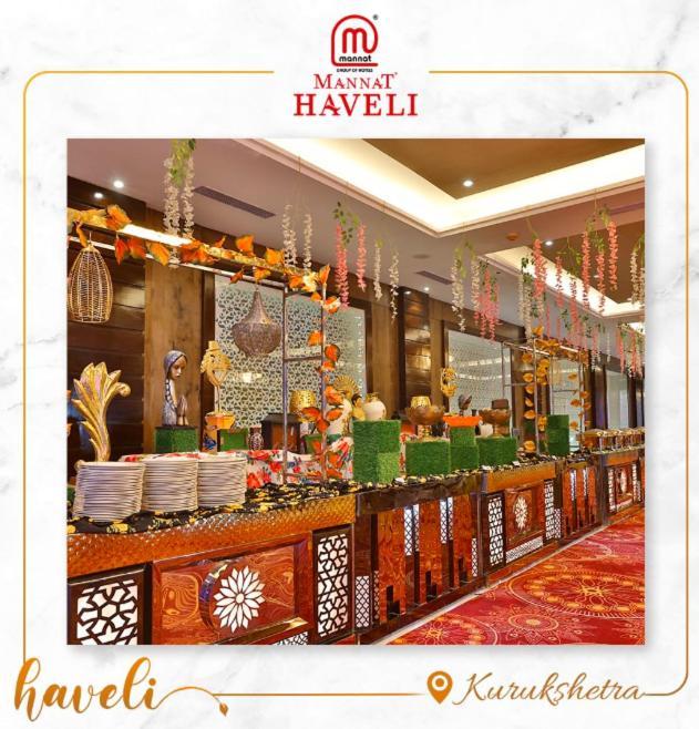 Mannat Haveli Hotel Kurukshetra Eksteriør billede